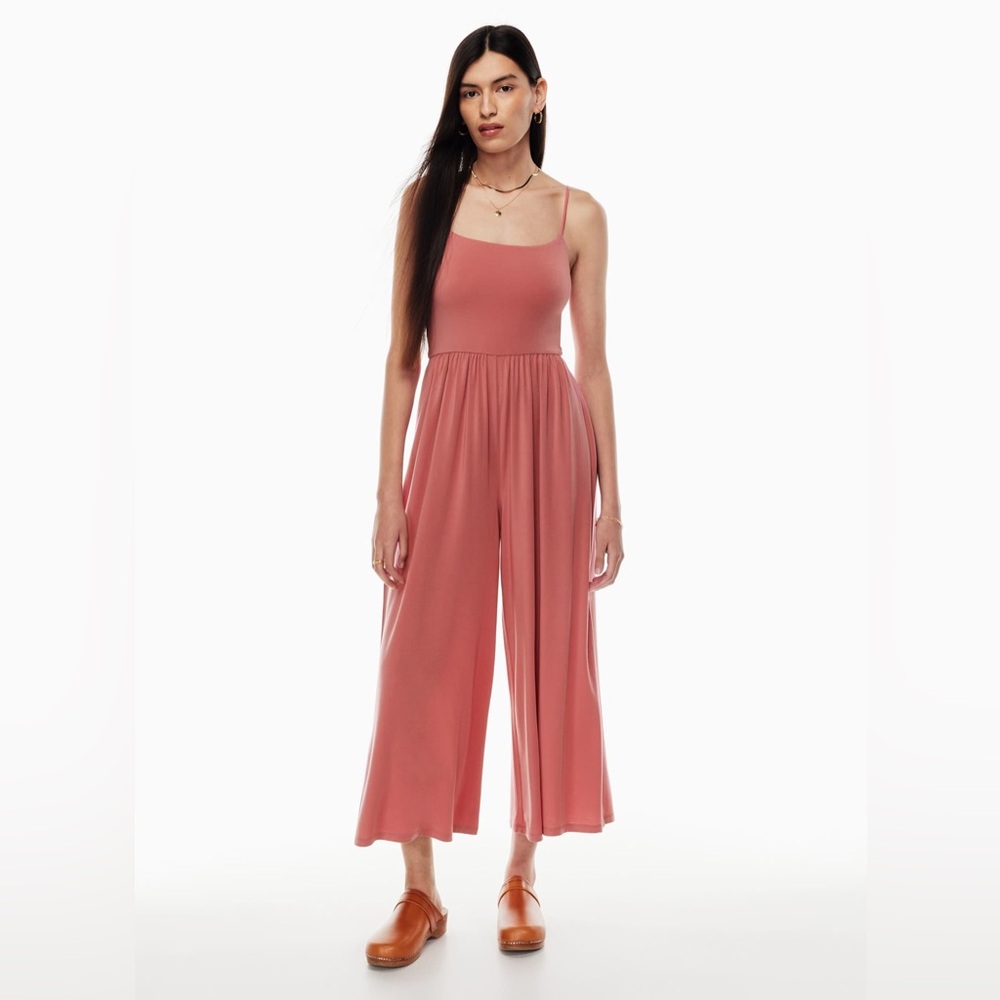 SOLD - Aritzia Wilfred | Market Jumpsuit | Dusty Rose/Pink/Coral | M